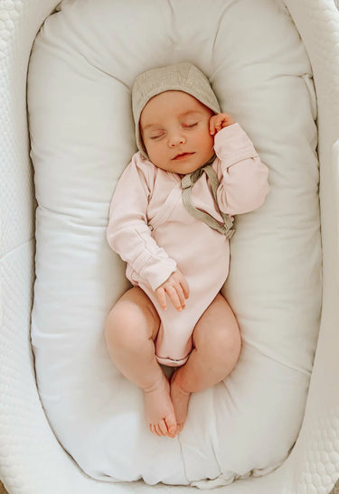 L'ovedbaby Kimono Bodysuit, Blush